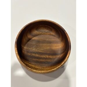 Pacific Merchants Acaciaware Round Calabash Wood Bowl 6x2‎ Acacia Wood K0460